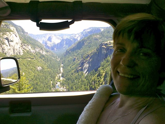 Julianne is enjoying the trip